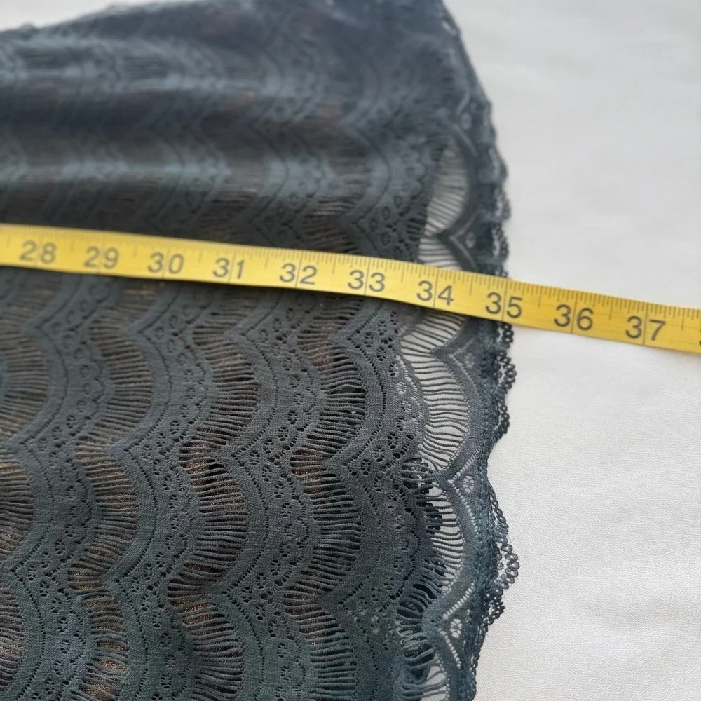 Free People Lace Bodycon Dress Open Back Cocktail Party Green‎ S